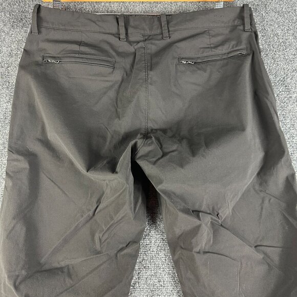 J Crew Pants Mens 34 Black Stretch Style 484  Slim Fit Pockets Zip Fly - Picture 7 of 9